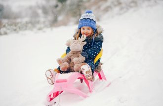 Mini Kids : Concours de luge Haribo