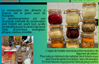 ATELIER DE LACTOFERMENTATION