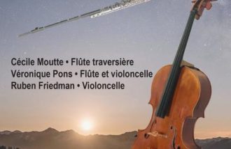 concert en trio flûtes traversières et violoncelle