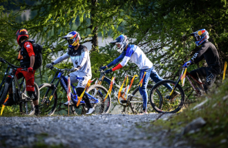 Finale Coupe de France VTT DHI 2024 - Entraînement GROUPE B