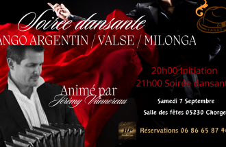 Soirée dansante Tango Argentin