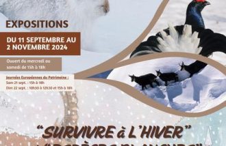 Expositions : "Survivre avec l'hiver" et "Espèces Blanches"