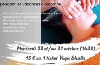 Atelier Découverte, Massage facial Qi GONG