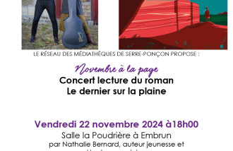 Novembre à la Page : concert lecture