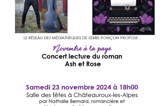 Novembre à la Page : concert lecture