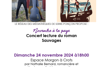 Novembre à la Page : concert lecture