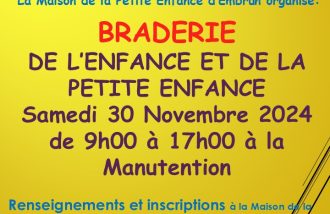 Téléthon - Braderie de l'enfance et de la petite enfance