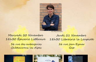 Lectures dédicaces avec Claire Audhuy