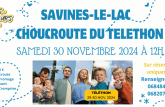 Choucroute du Téléthon