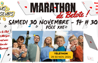 Marathon de Belote du Téléthon