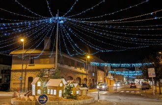 Lancement des illuminations de Noël