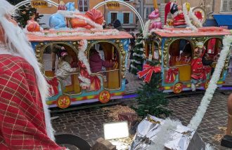 Petit train de Noël