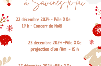 Noël à Savines-le-Lac :  Projection de film