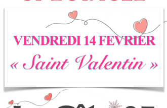 Dîner-spectacle au Gite 05 : Saint-Valentin