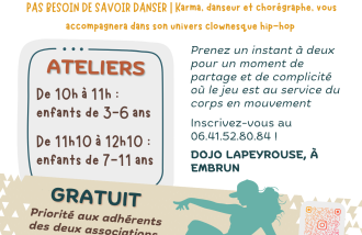 Atelier danse hip hop parents enfants