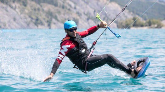 Entraînement équipe de France de Kite Foil.